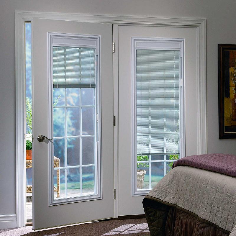 Modern Shades For French Doors for Simple Design