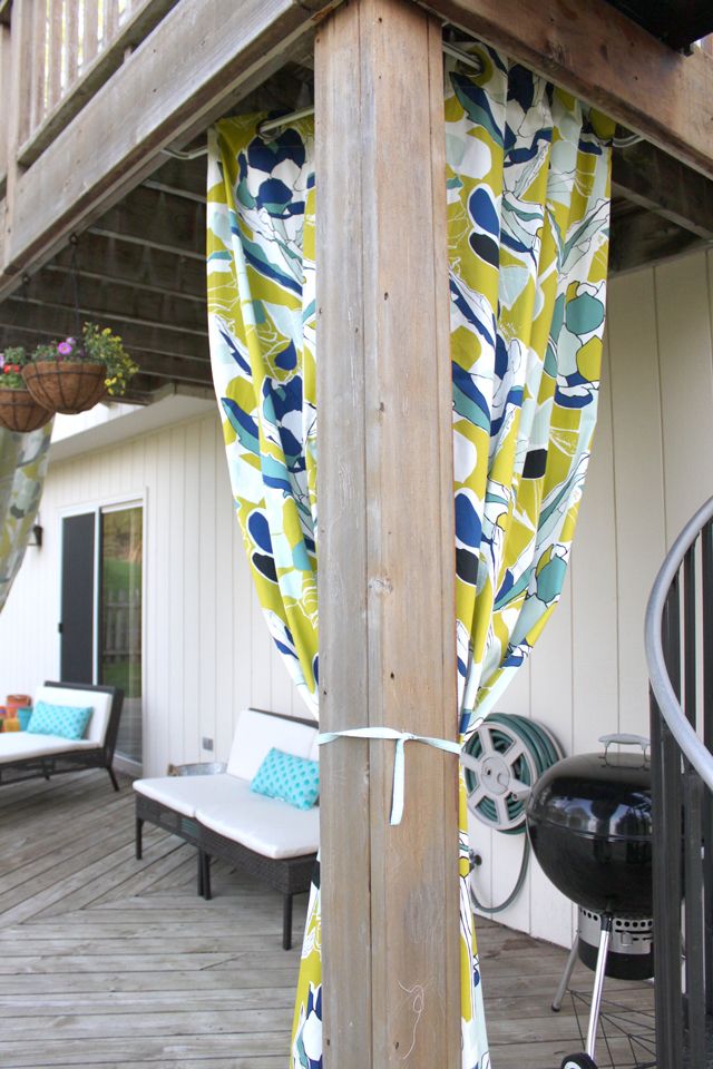 Stylish Outdoor Curtains at Ikea - 10 Photos | Interior & Exterior Ideas