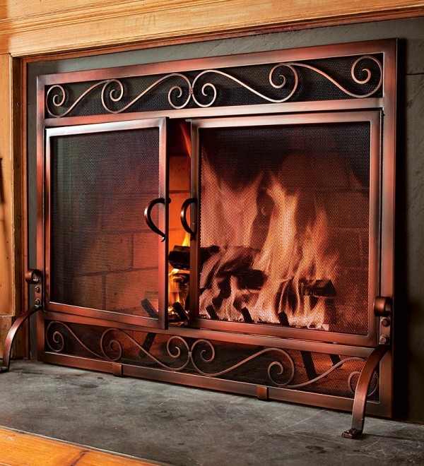 custom fireplace doors 1