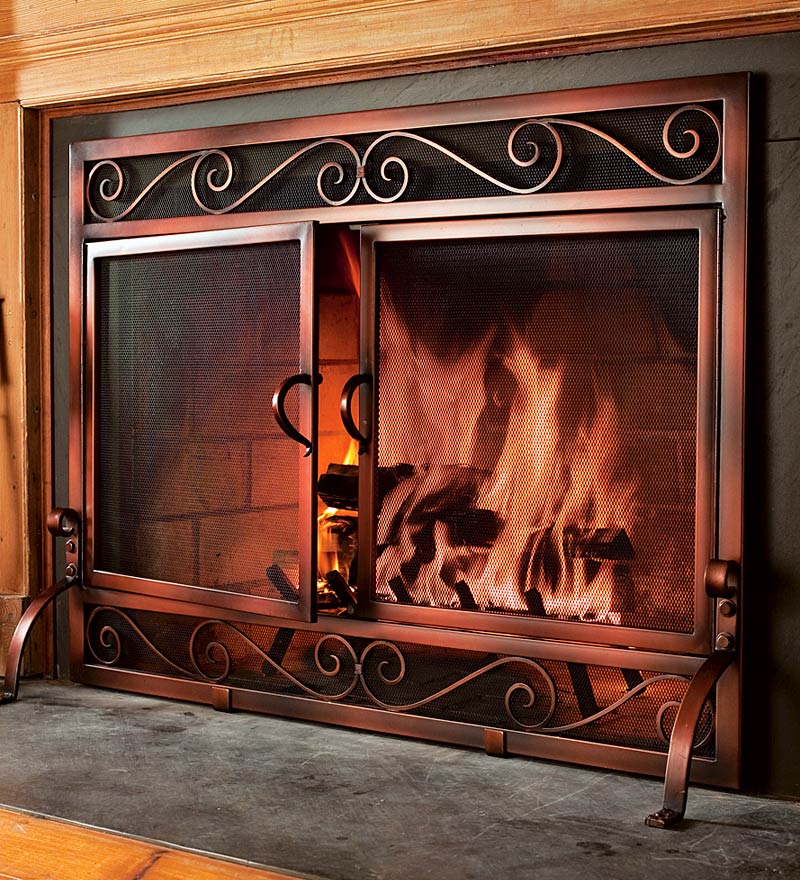 Fireplace Doors Screens Fireplace Guide By Linda