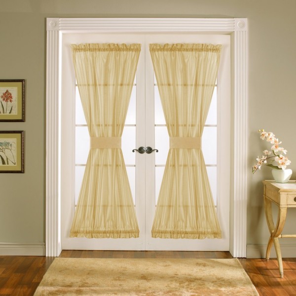 french door curtains 1