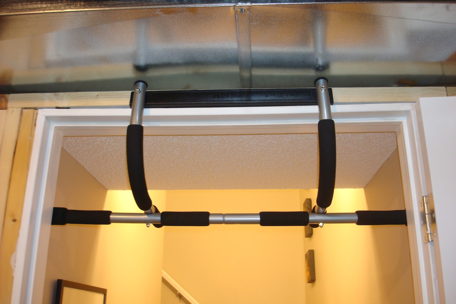 pull up bar too wide for door frame