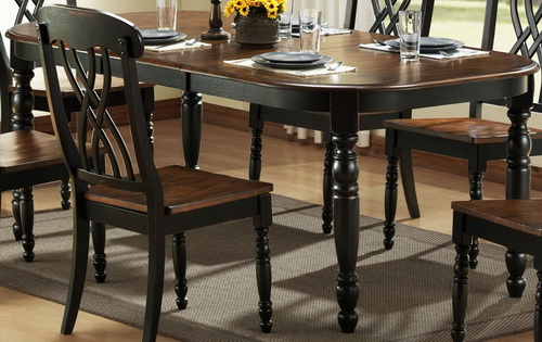 Dining tables black - 16 ways to keep the dining room tidy - house