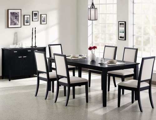 Dining tables black - 16 ways to keep the dining room tidy | Home