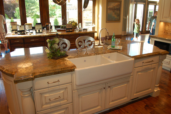 french country style kitchen sink