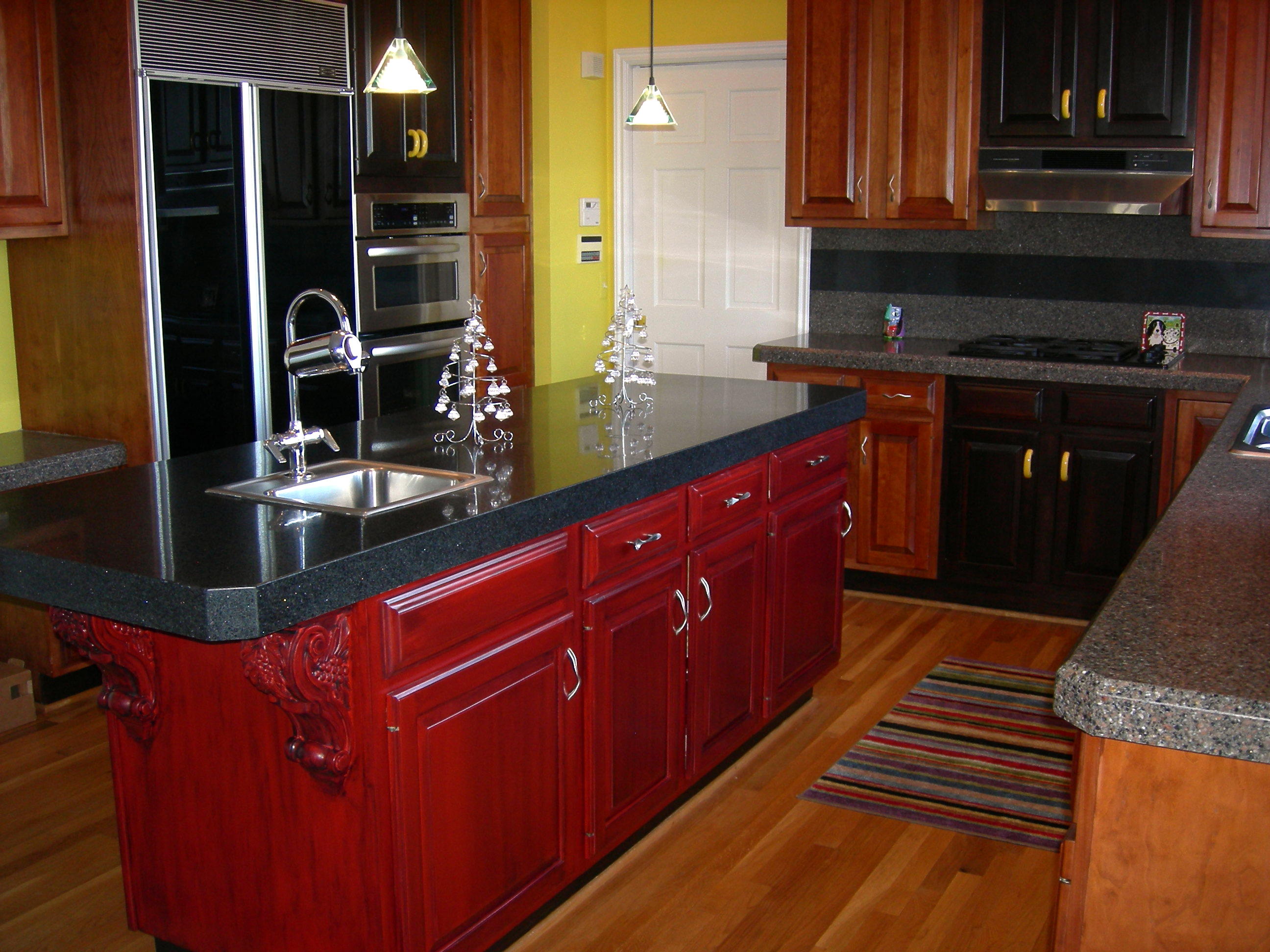 Restaining Kitchen Cabinets Gel Stain 16 Methods Of Applying Layers   Restaining Kitchen Cabinets Gel Stain Photo 15 