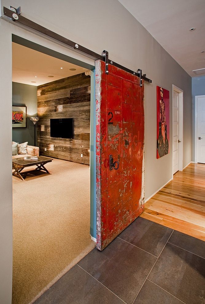 Sliding Loft Doors Interior   TOP 18 Benefits   House Ideasorg