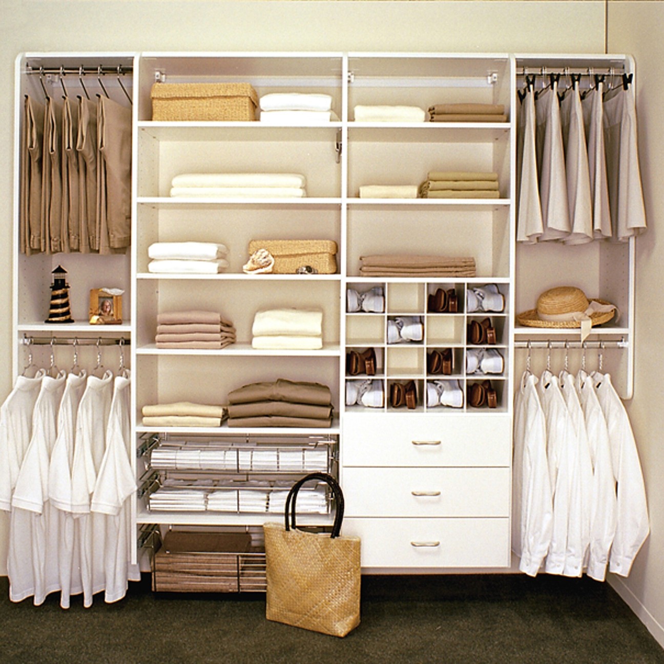 closet shelf organizer ideas