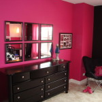 Create Elegant Look For Your Bedroom With Black & pink bedroom designs