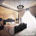Black and gold bedroom design – Giving a Luxury Themed Bedroom