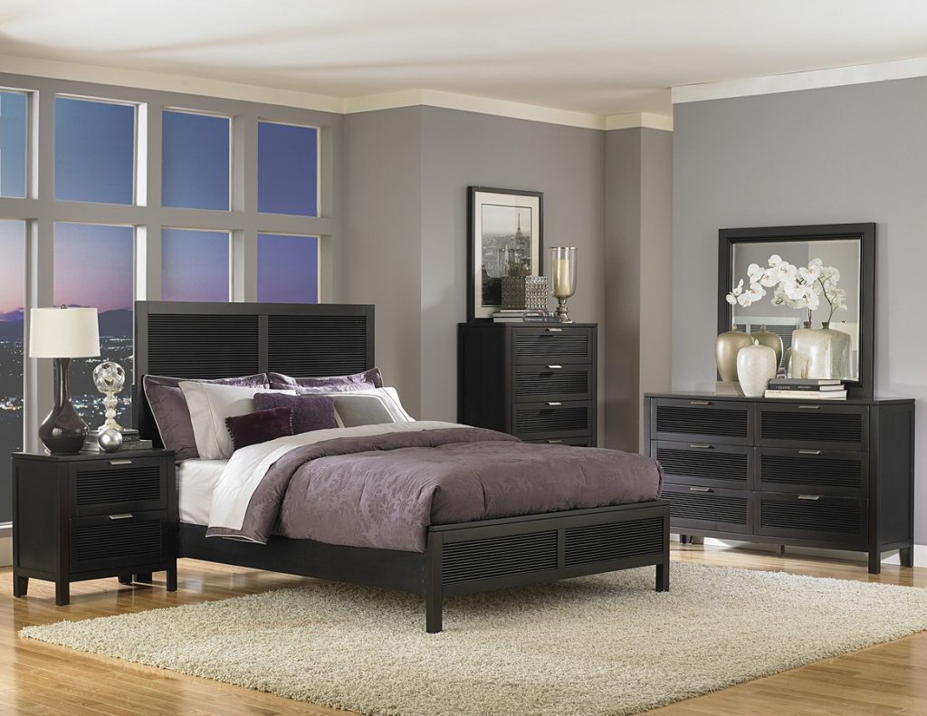 black lacquer bedroom furniture for sale