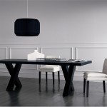 Dining tables black – 16 ways to keep the dining room tidy
