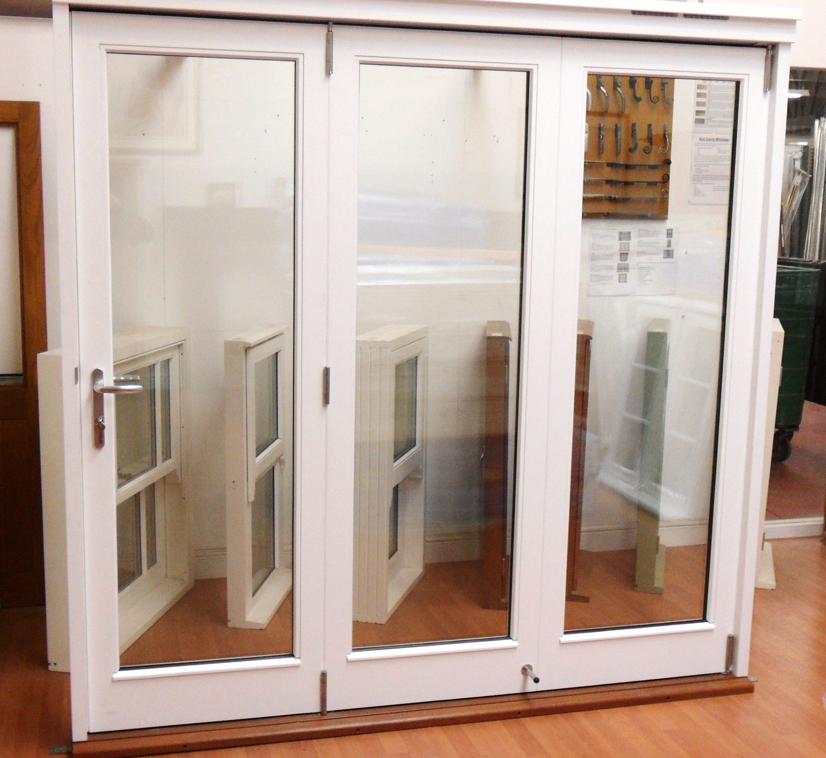 Folding french doors exterior - The door that brings the extra light we ...