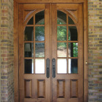 French country double entry doors give charming completions to the general appearance of your home