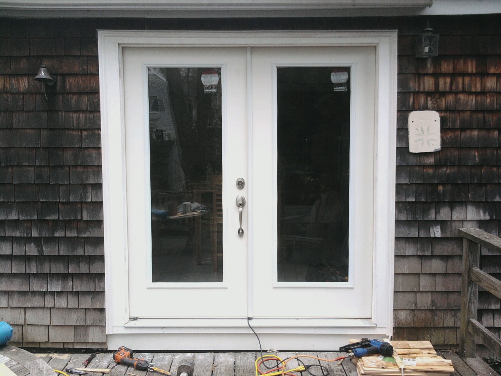 French doors exterior outswing Stunning beyond words