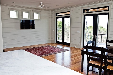 French Doors Exterior with Screens