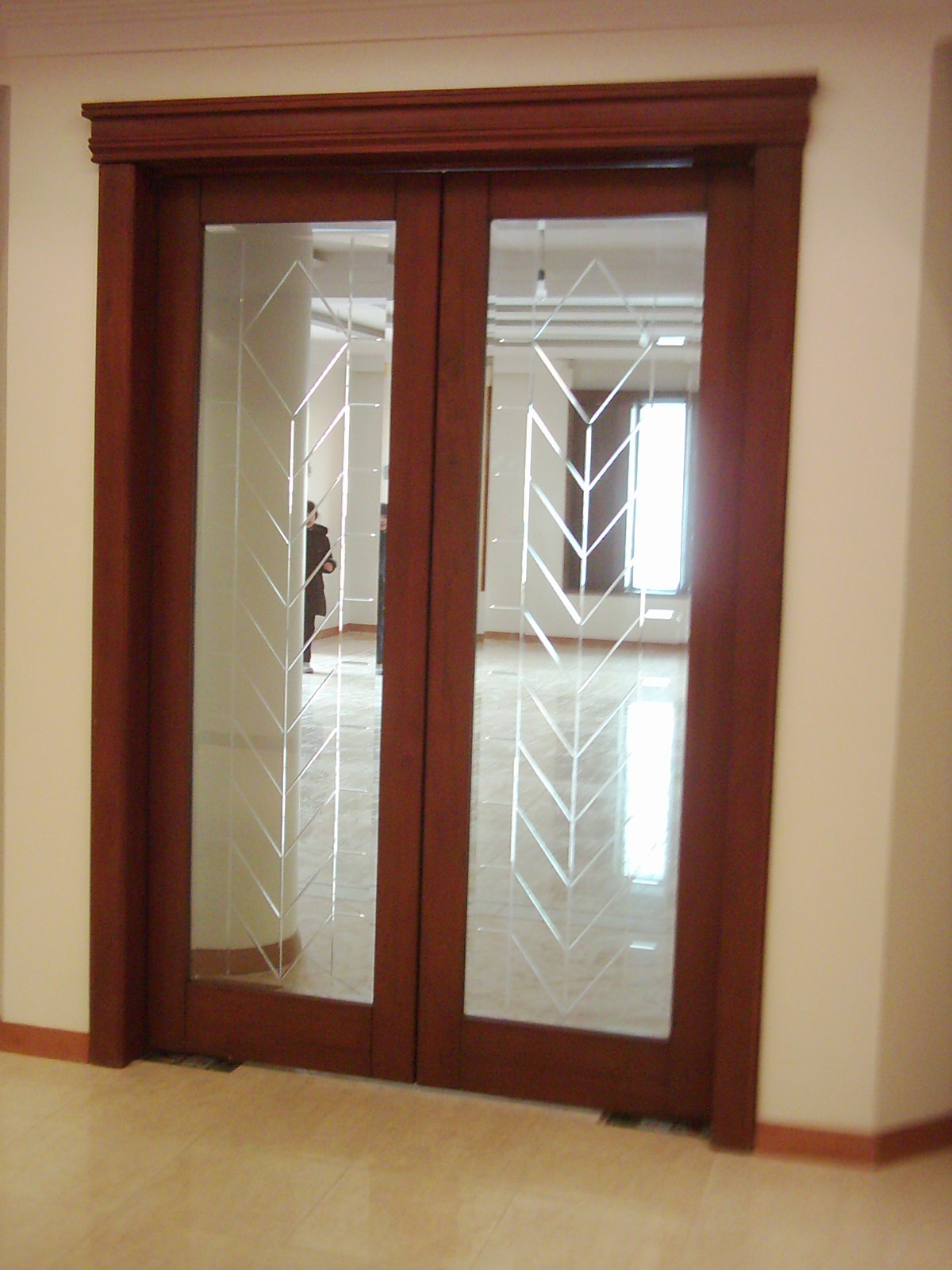 French doors interior frosted glass - an ideal material for use in any ...