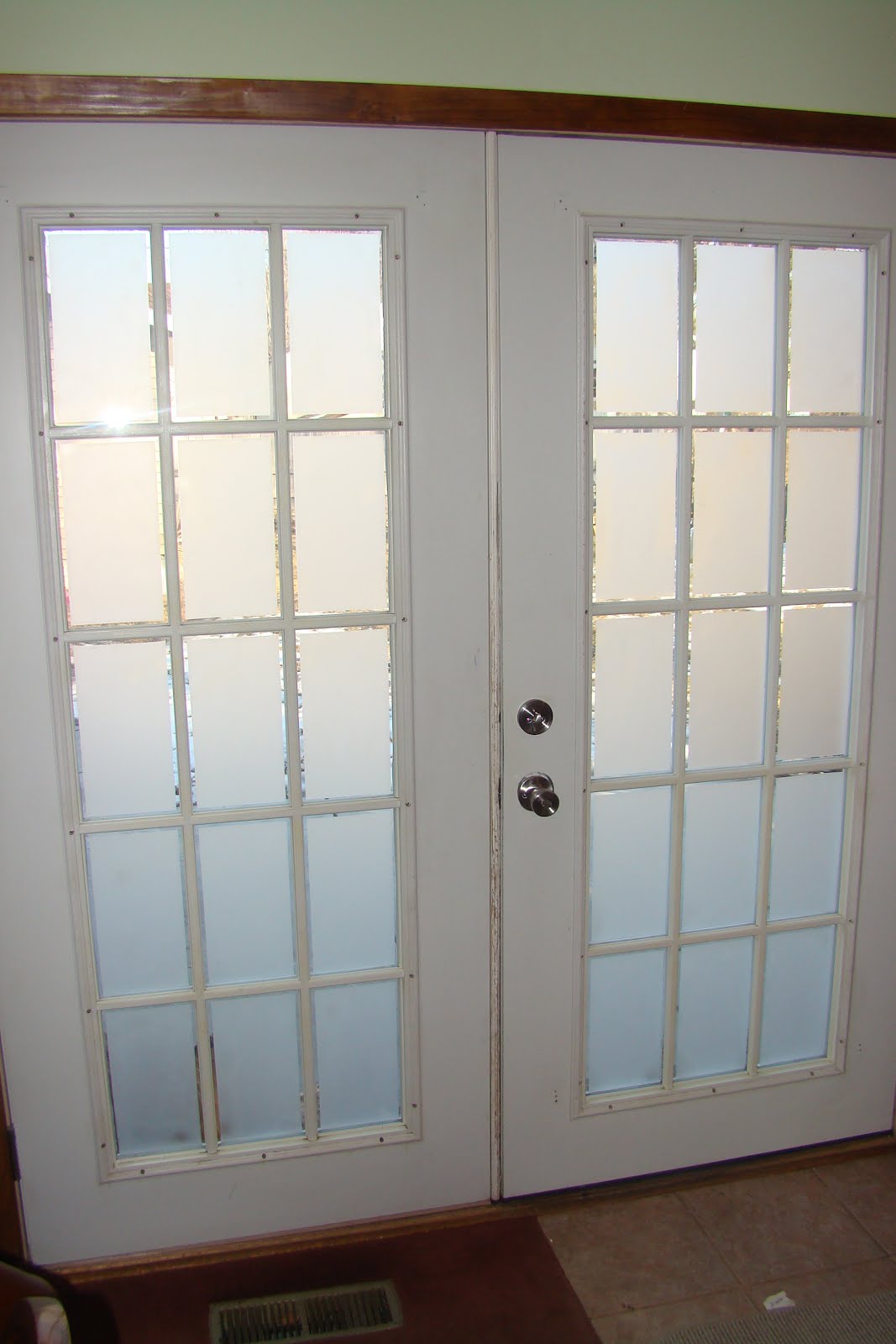 French doors interior frosted glass an ideal material for use in any