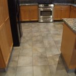 Kitchen floor tile