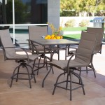 Outdoor bar height furniture sets – Latest fashion ideas to refine your house’s outdoor