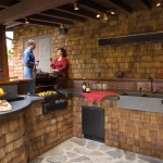 Outdoor kitchen lighting design Ideas that Bring Life to your Food and Home