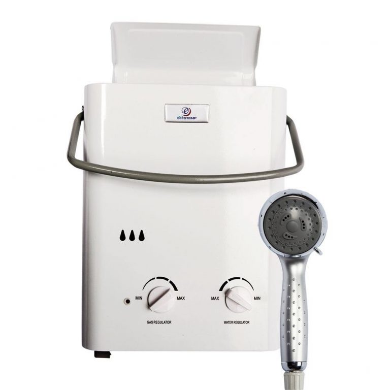 The beauty of Outdoor shower with hot water