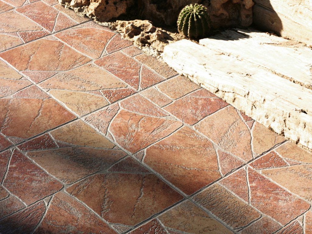 Slate tiles for outside walls ideal for patios