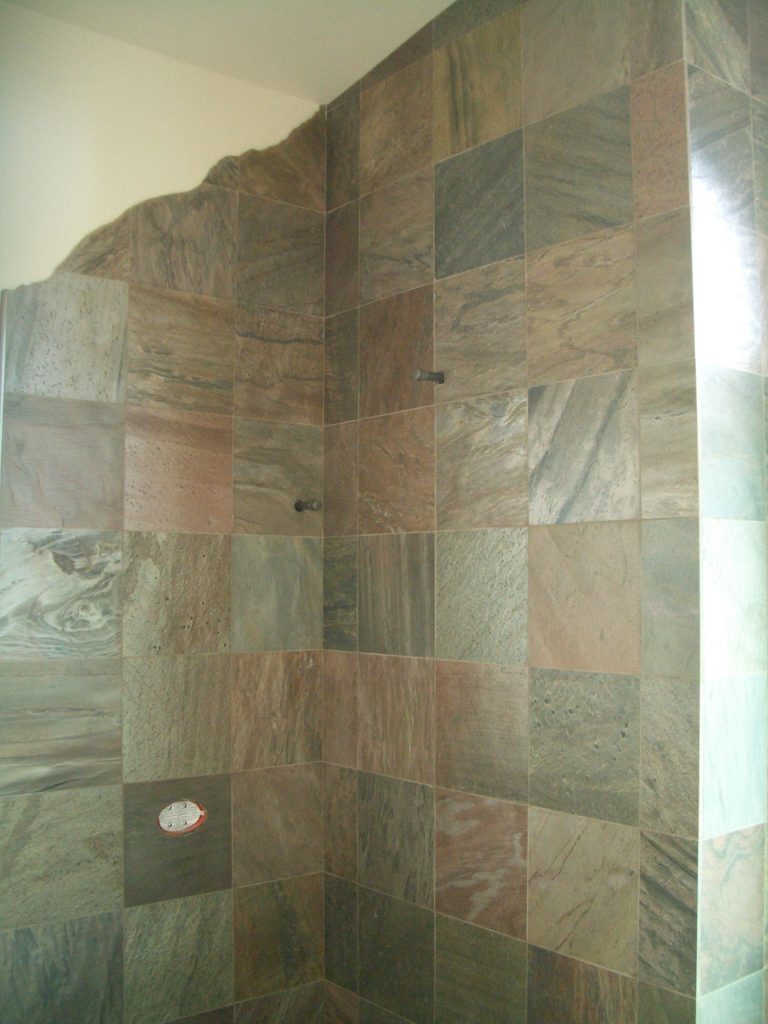 Slate tiles for outside walls ideal for patios