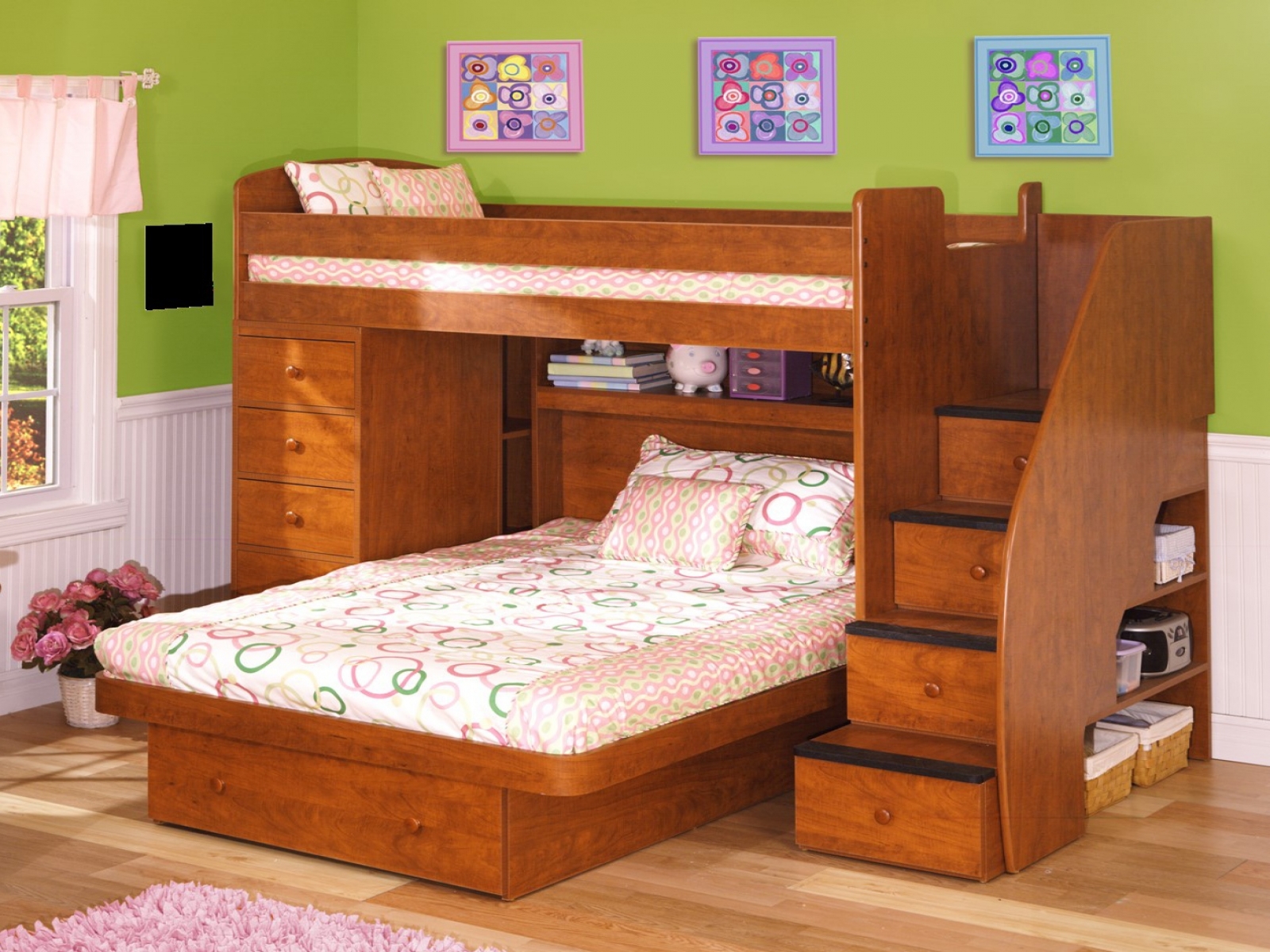 solid wood childrens bedroom furniture