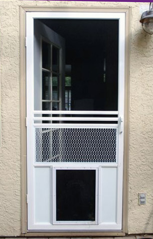 25 factors to consider before installing Dog door for screen door