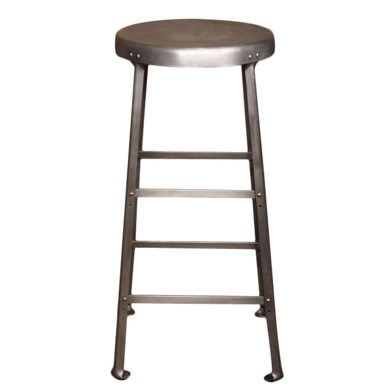 aluminum bar stools without backs photo - 5