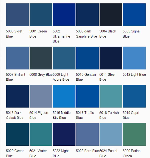 asian paints colour shades blue photo - 3