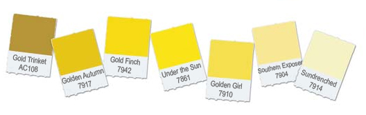 asian paints colour shades in yellow photo - 1