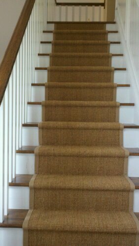 berber carpet runner for stairs photo - 2