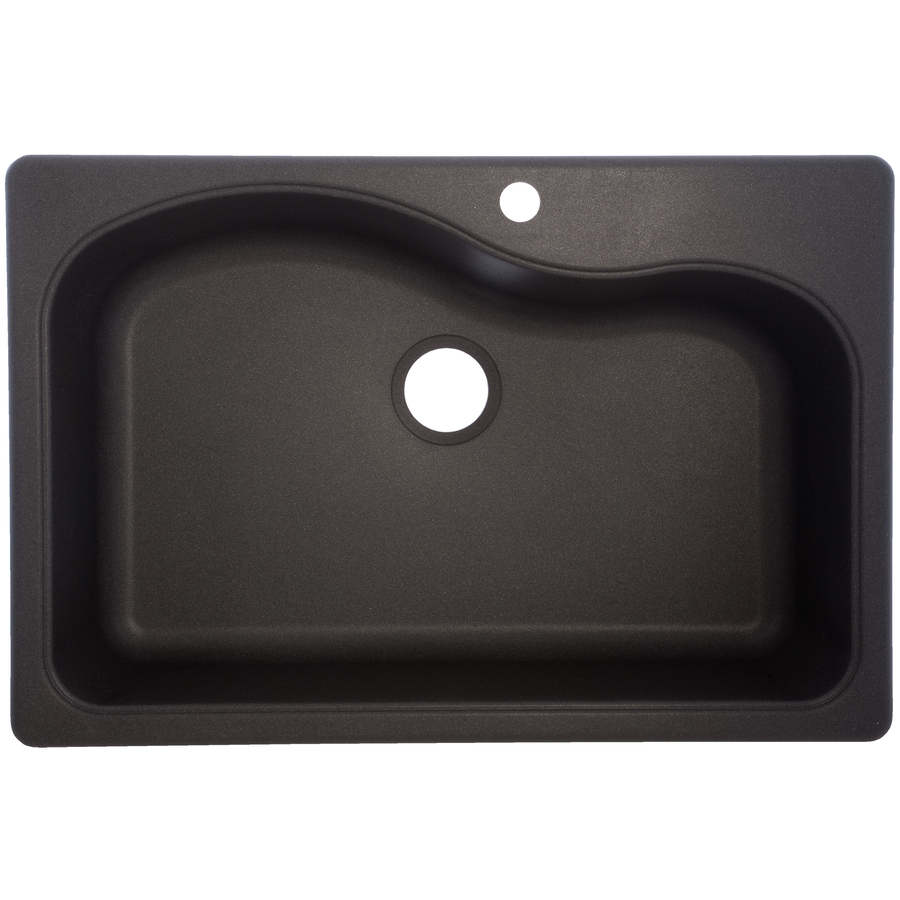 black granite sink lowes photo - 4