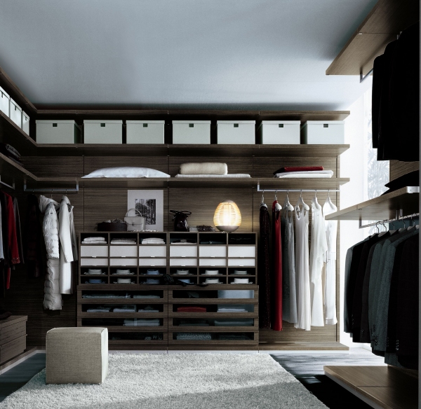 contemporary walk in closet design photo - 4