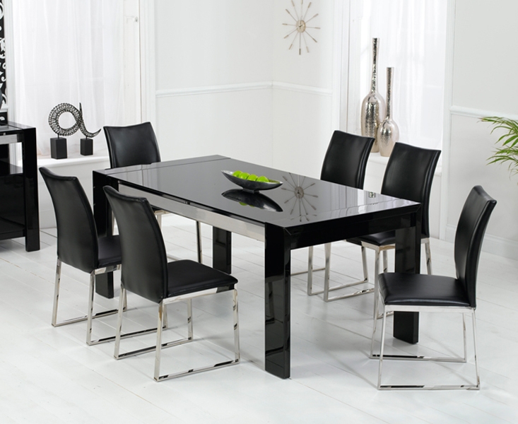 dining tables black photo - 5
