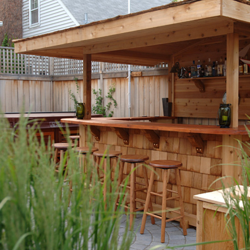 diy outdoor bar designs photo - 2