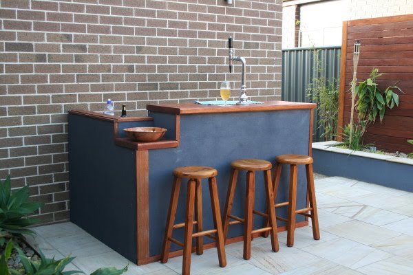 diy outdoor bar designs photo - 6