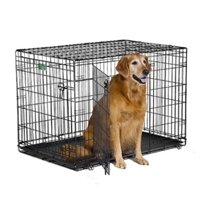 double door dog crate photo - 6