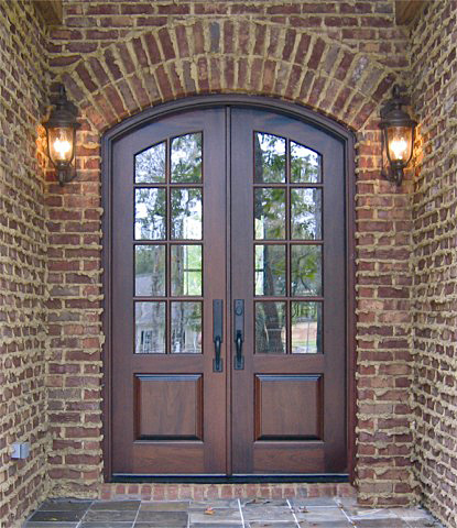 french country double entry doors photo - 2