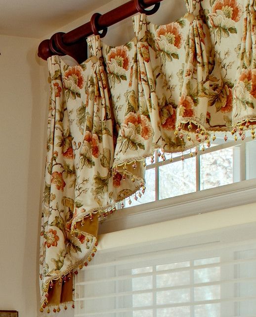 french country kitchen curtains photo - 4