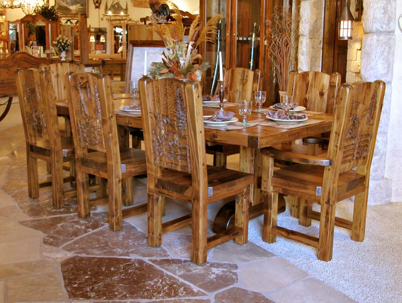 french country kitchen tables and chairs photo - 4