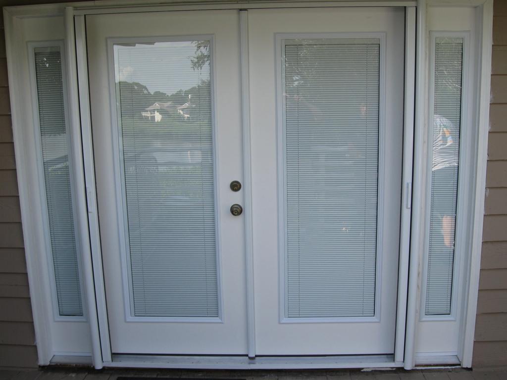 french doors interior blinds photo - 1