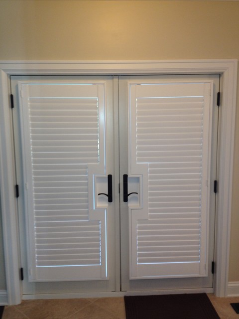 french doors interior blinds photo - 6