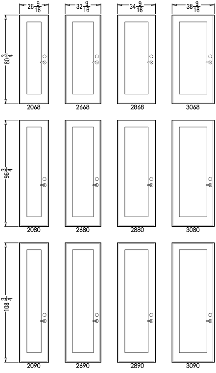 french doors interior dimensions photo - 4