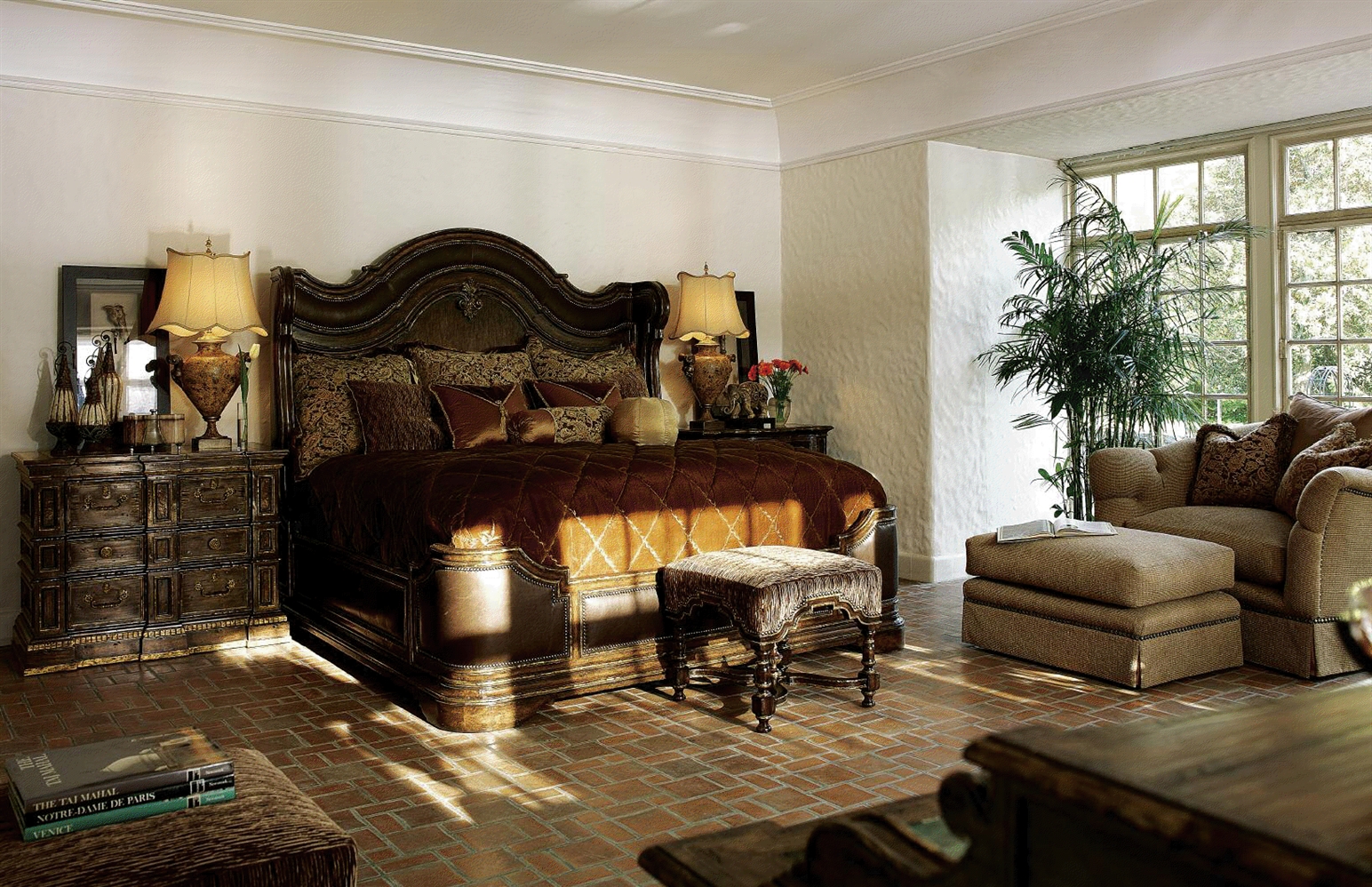 high end traditional bedroom furniture photo - 2