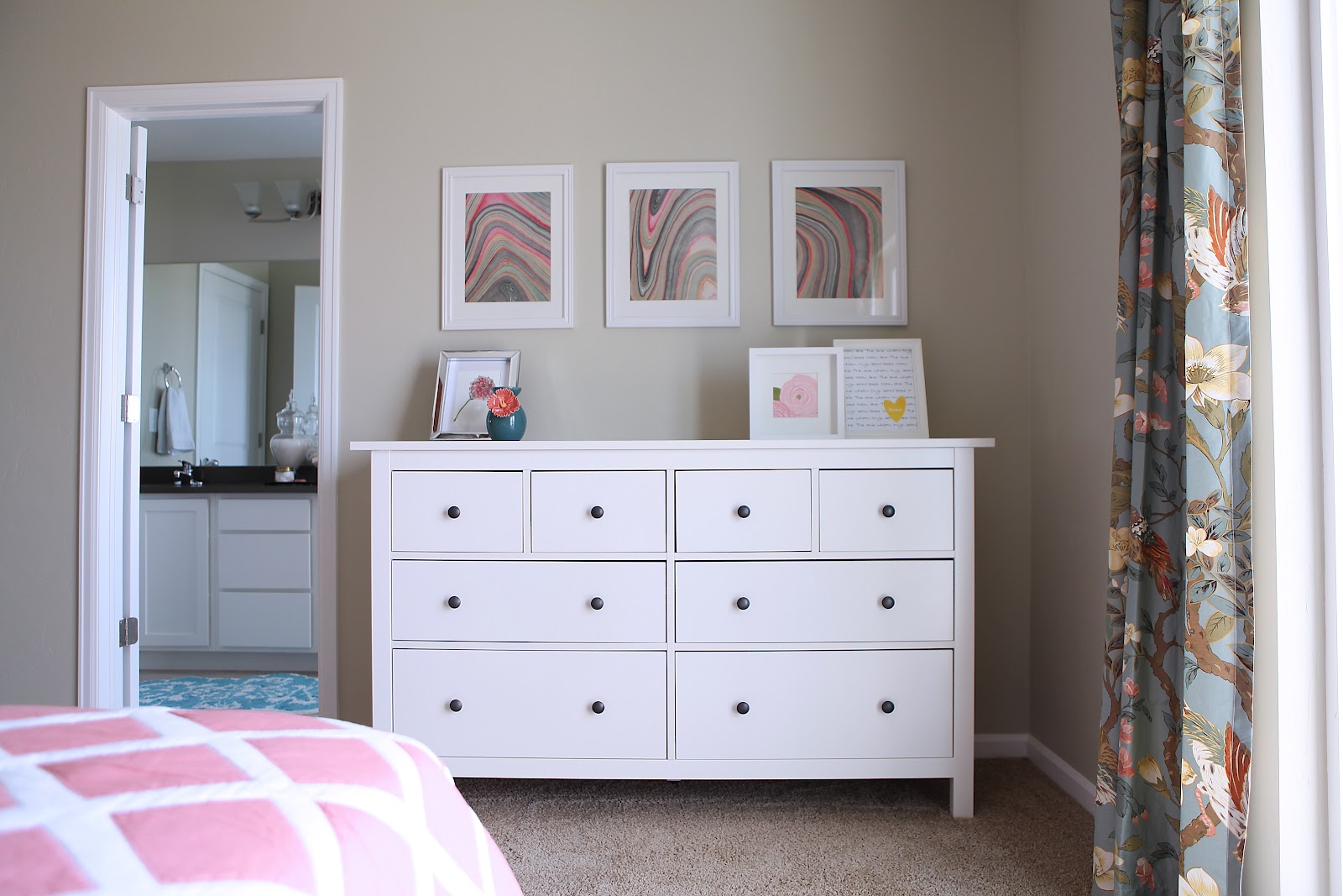 ikea white hemnes bedroom furniture photo - 3