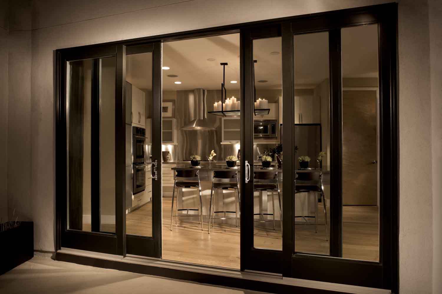interior french doors sidelights photo - 4