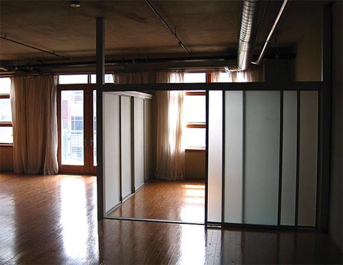 interior sliding doors room dividers photo - 4